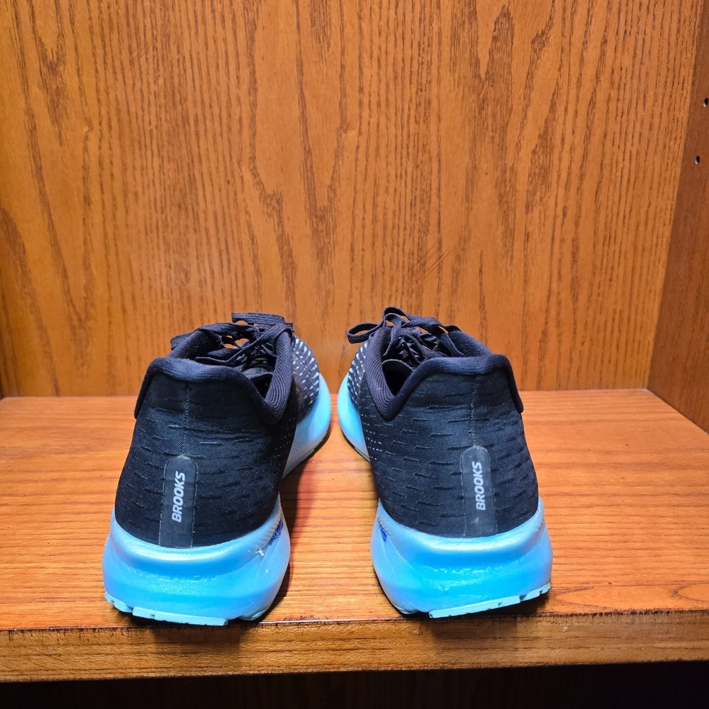 Brooks Hyperion Tempo Men's Running Shoes 12.5D Black Blue Sneaker  1103391D082 - Picture 5 of 10